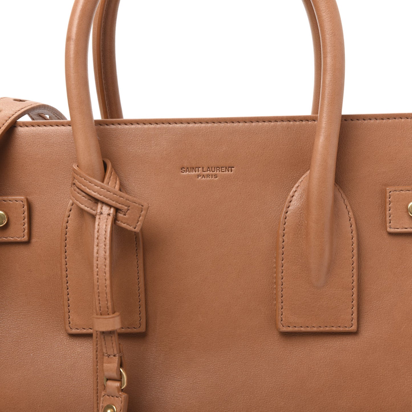 Smooth Calfskin Small Supple Sac De Jour Tan