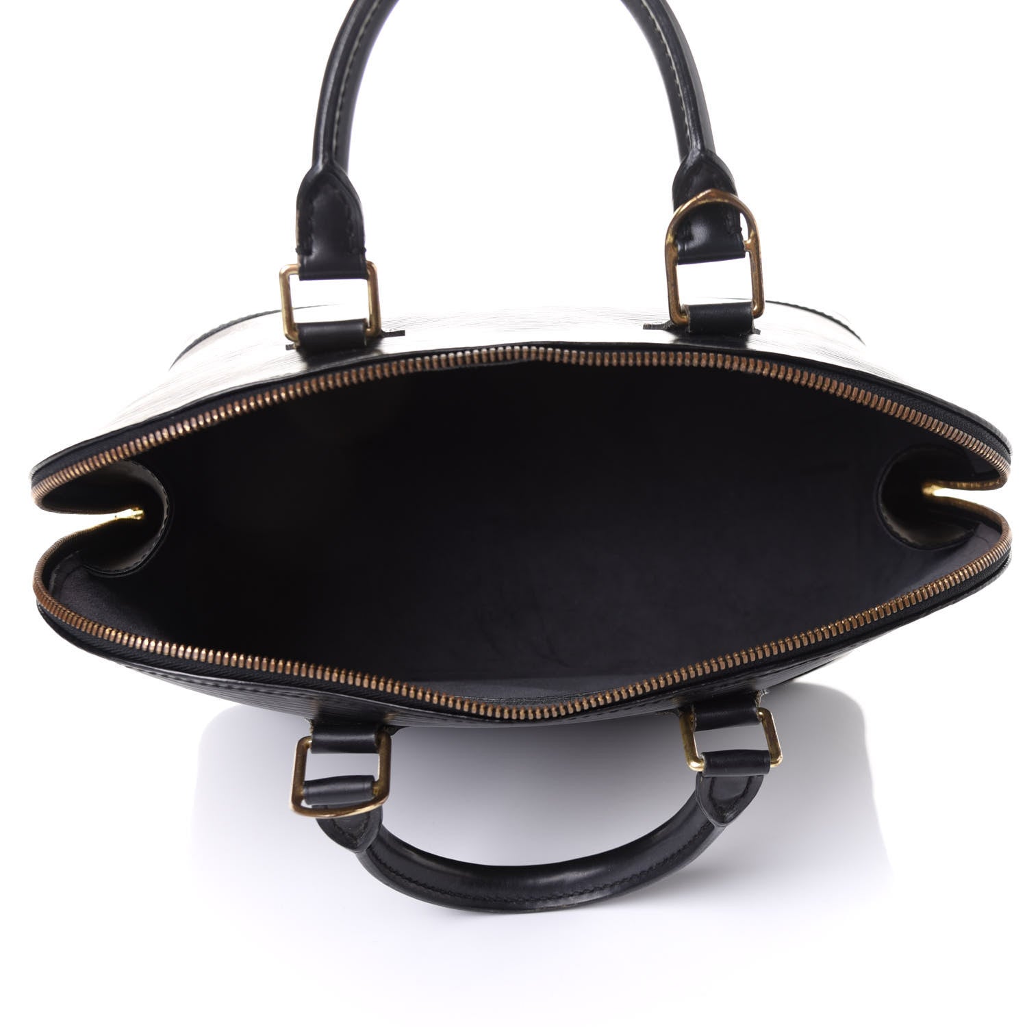 Louis Vuitton Epi Alma PM Black 5 of 11