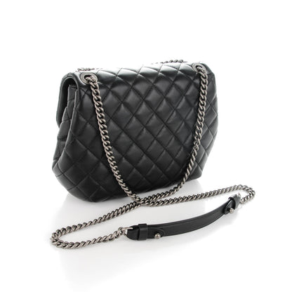 Chanel Lambskin Quilted Small Daily Supple Flap Black 3 of 8