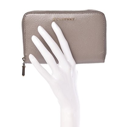 Burberry Patent London Medium Marston Zip Around Wallet Pale Grey 2 of 6