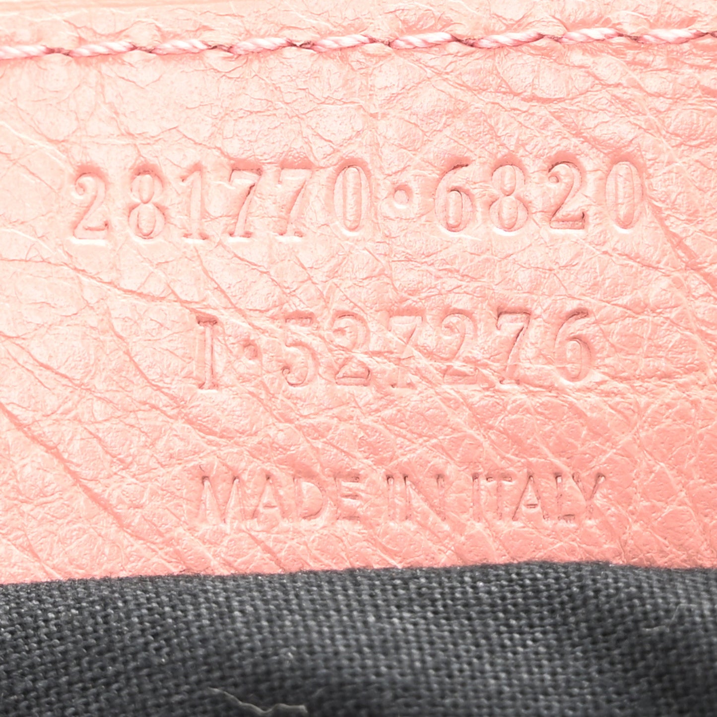 Agneau Giant 12 Silver Hardware City Rose Peche