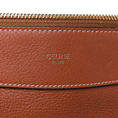 Celine Supple Calfskin Large Romy Shoulder Bag Tan 6 of 9