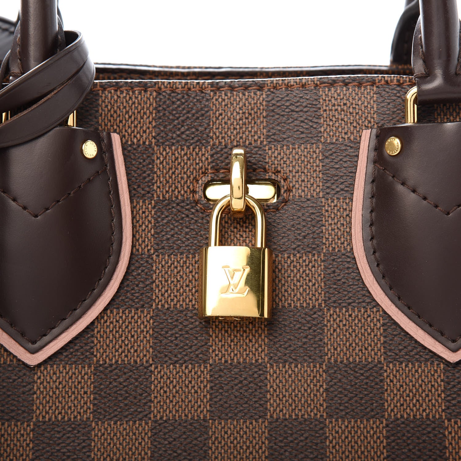 Louis Vuitton Cuir Taurillon Damier Ebene Normandy Magnolia 12 of 12
