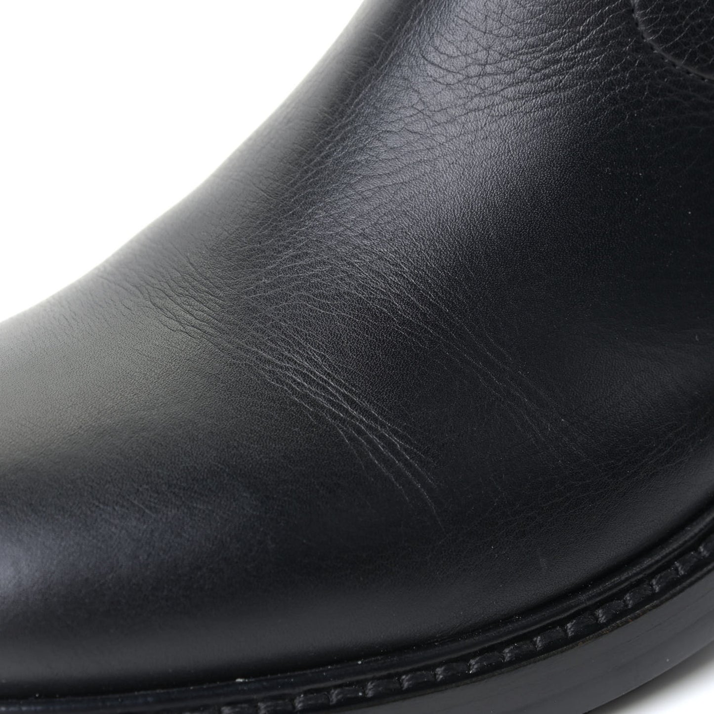 Calfskin Empreinte Ankle Boot 38 Black