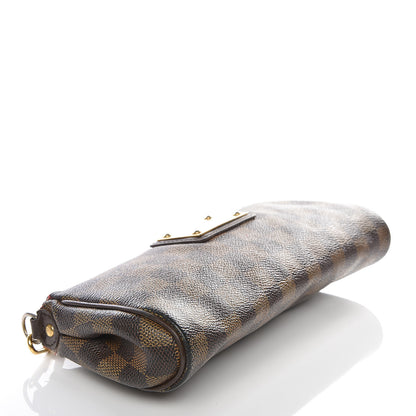 Louis Vuitton Damier Ebene Eva Clutch 3 of 10