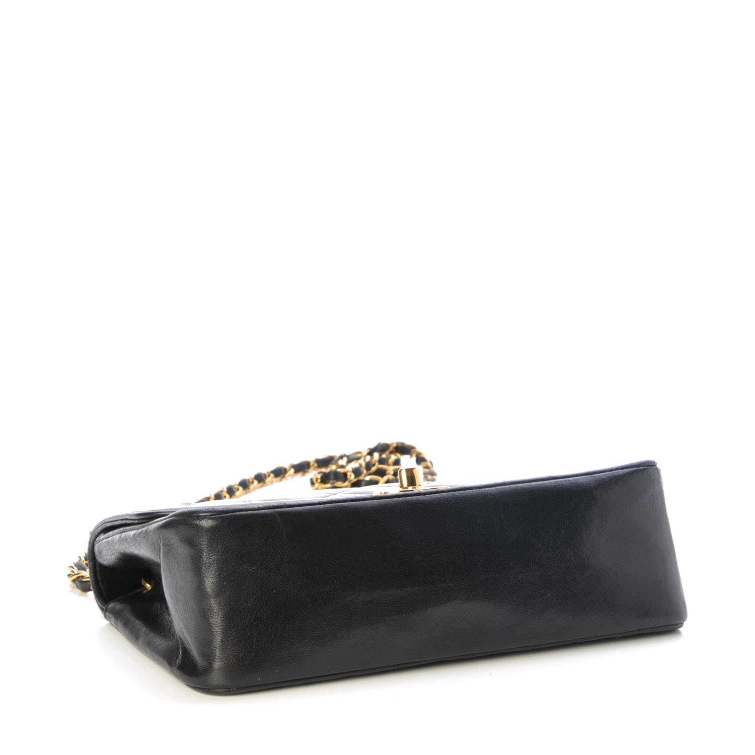 Chanel Lambskin Quilted Small Single Flap Black 4 of 8