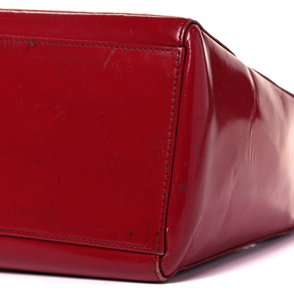 Christian Dior Patent Medium Lady Dior Red 10 of 14