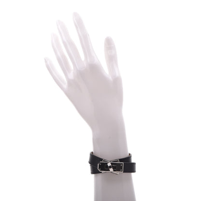 Hermes Chamonix Kelly Double Tour Bracelet S Black 2 of 6
