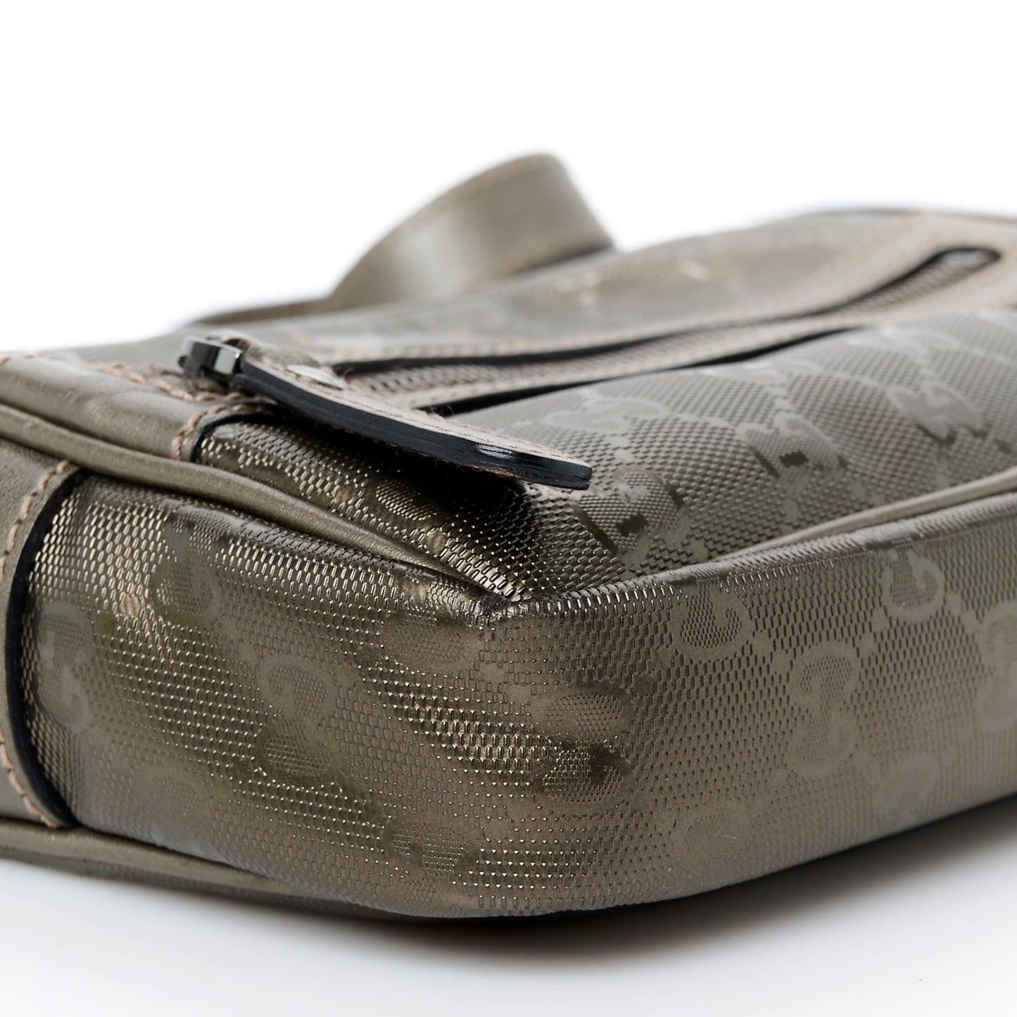 Imprime Monogram Small Shoulder Bag Silver