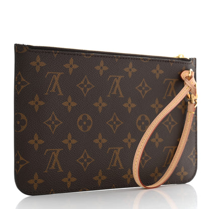 Louis Vuitton Monogram Neverfull MM GM Pochette 3 of 8