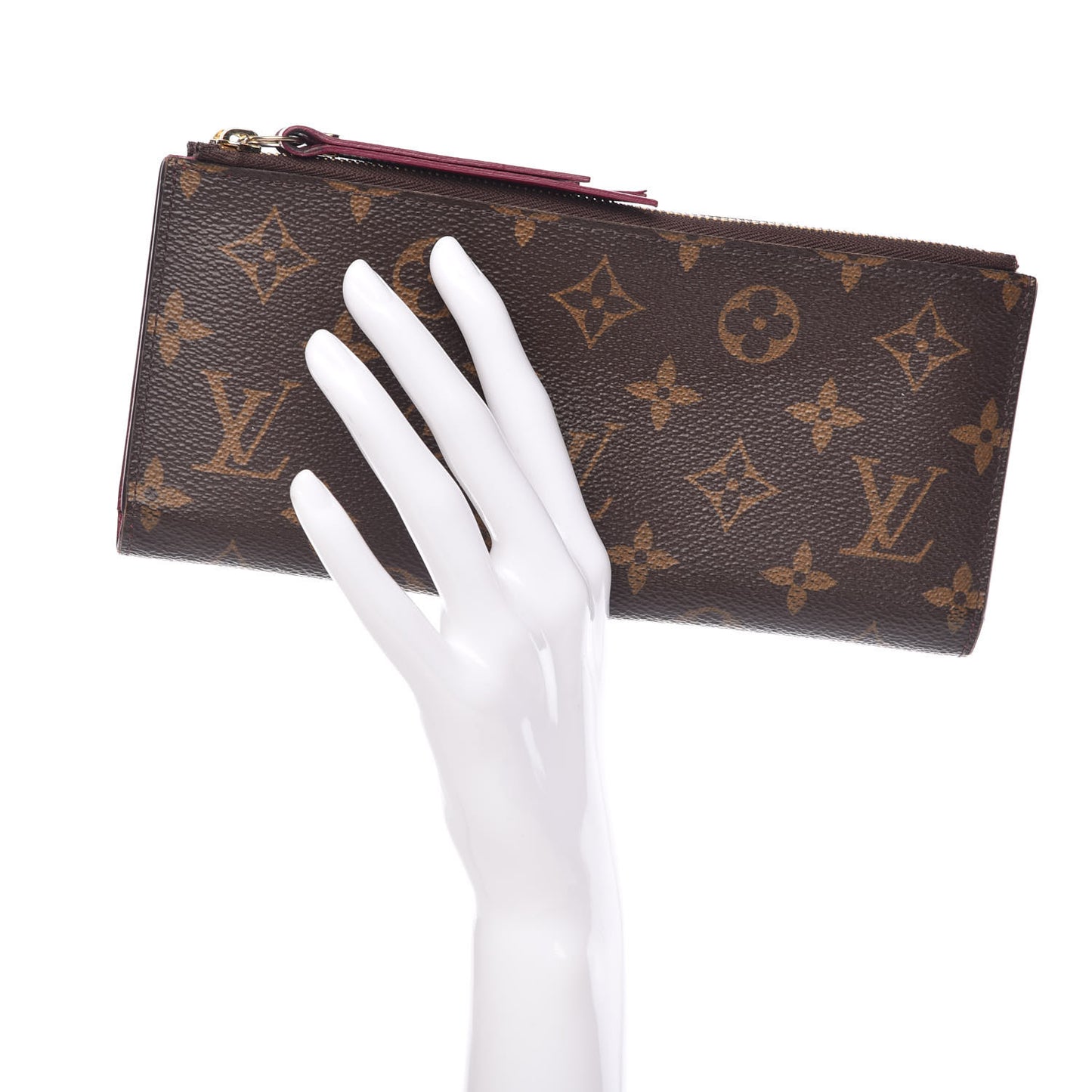 Monogram Adele Wallet Fuchsia