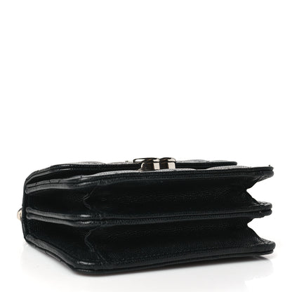 Chanel Caviar Quilted Pick Me Up Clutch With Chain Black 4 of 10