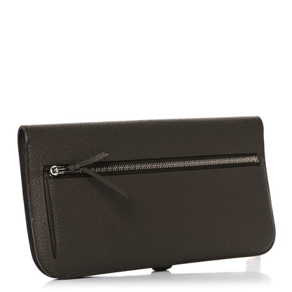 Hermes Togo Dogon Recto Verso Wallet Etain 3 of 15