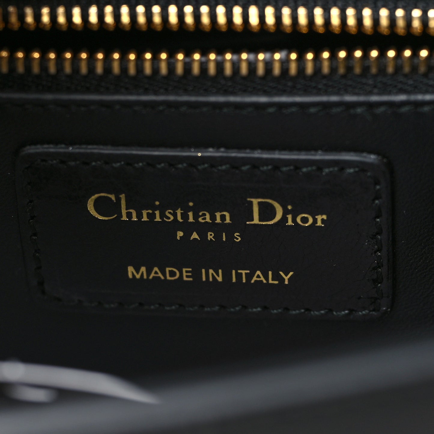 Crinkled Lambskin 30 Montaigne Flap Bag Black