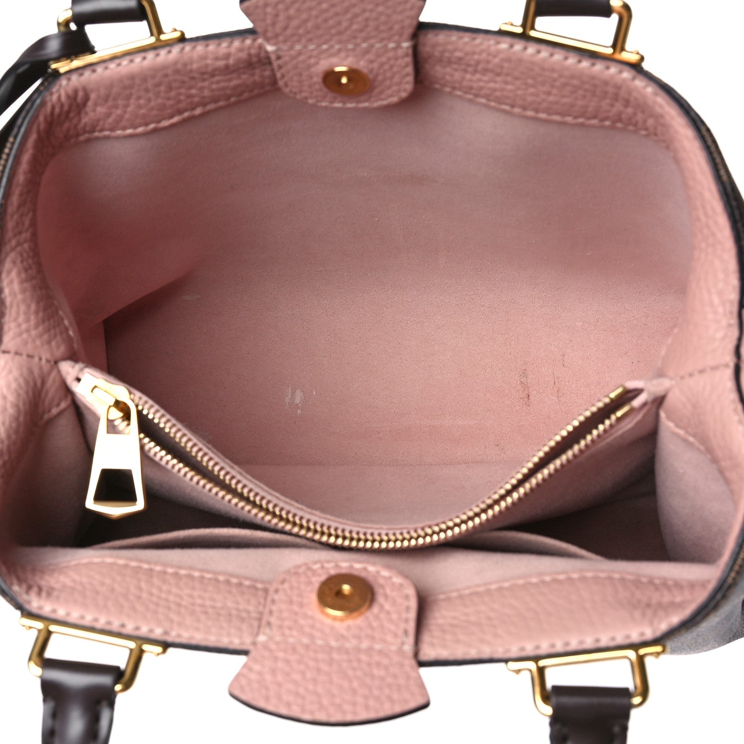 Louis Vuitton Damier Ebene Cuir Taurillon Brittany Magnolia 5 of 7