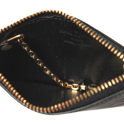 Louis Vuitton Epi Key Pouch Black 5 of 7