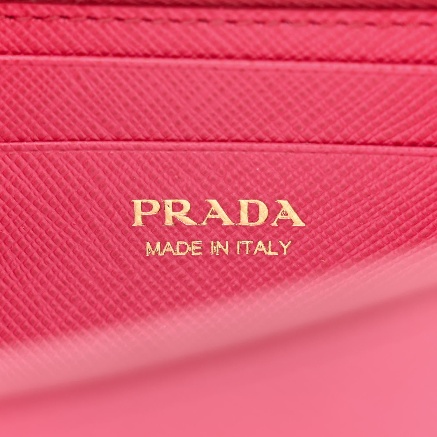 Prada Saffiano Metal Mini Flap Crossbody Wristlet Bag Peonia 6 of 9