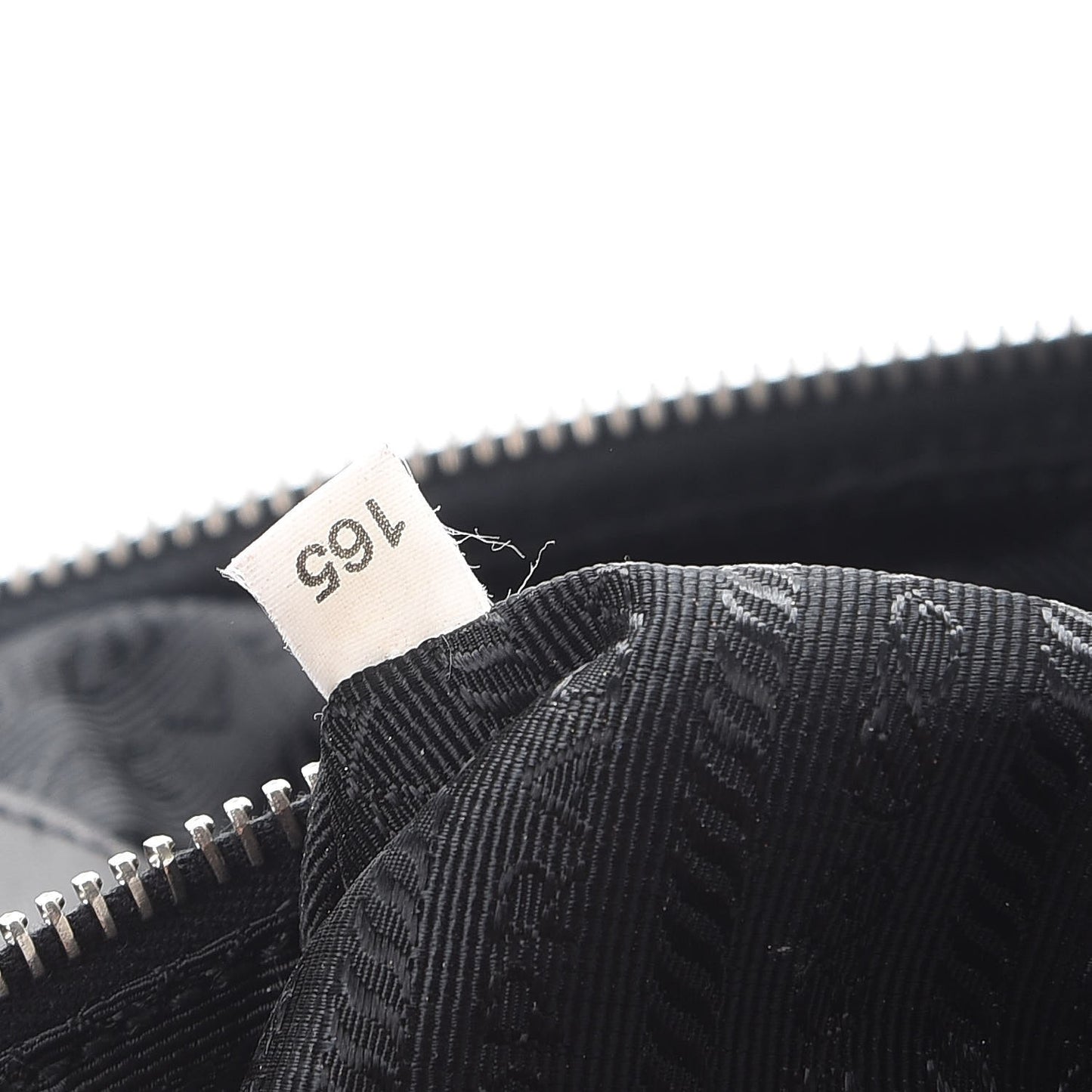 Tessuto Nylon Ruffle Bauletto Nero Black