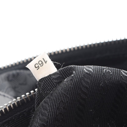 Prada Tessuto Nylon Ruffle Bauletto Nero Black 8 of 11