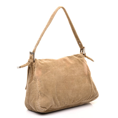 Fendi Corduroy Mama Baguette Beige 3 of 9