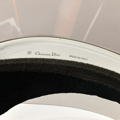 Christian Dior Mirrored DiorClub1 Sun Visor Silver 7 of 8