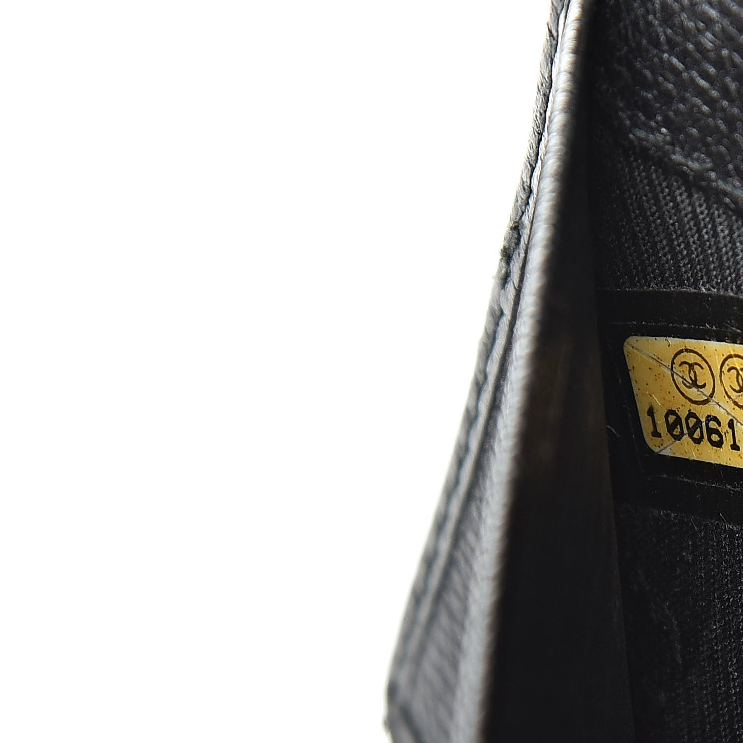 Chanel Calfskin Card Holder Wallet Black 8 of 13