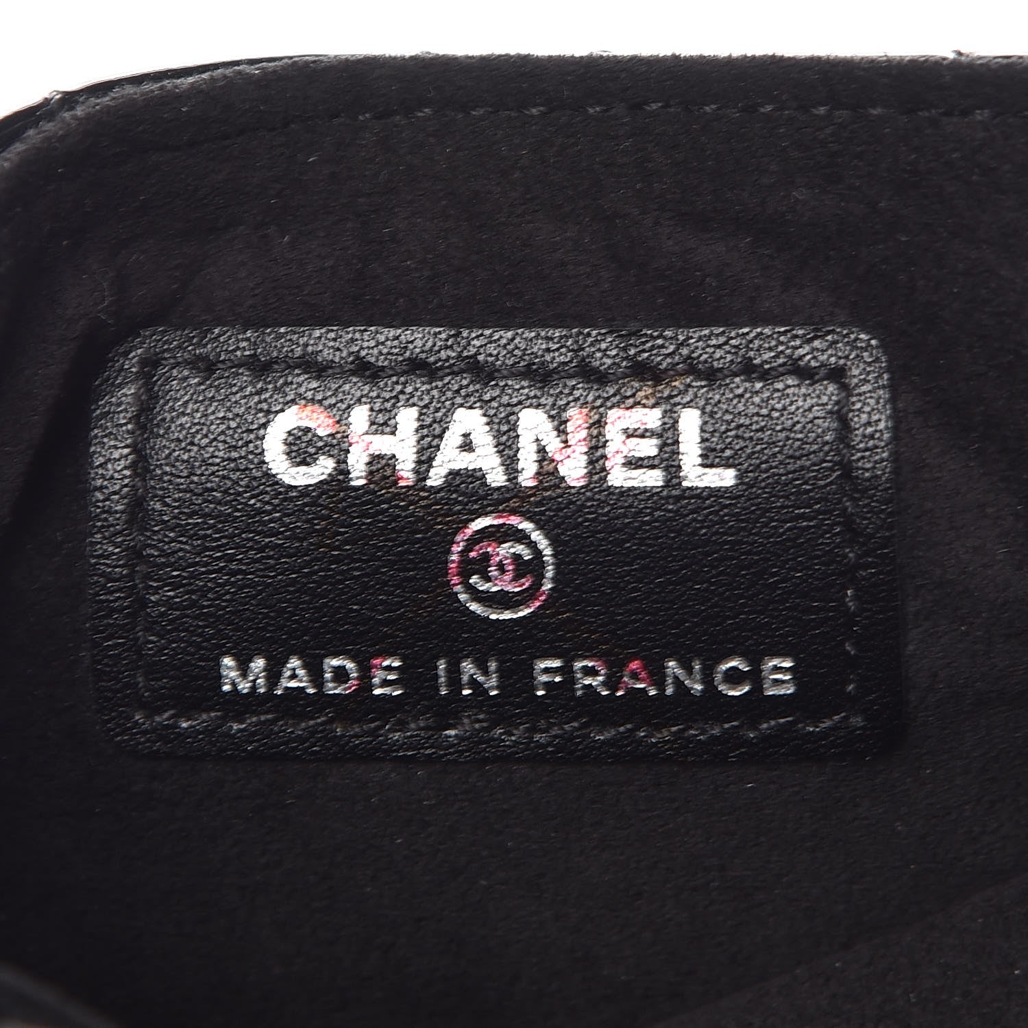 Chanel Patent Quilted Mini Phone Holder Clutch Black 6 of 7
