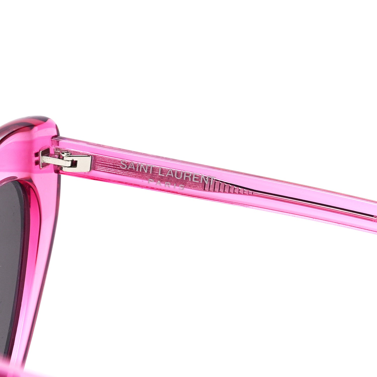 Saint Laurent Acetate Heart Frame Loulou SL181 Sunglasses Pink 6 of 8