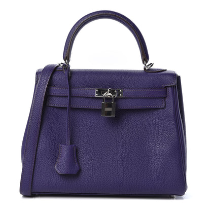 Hermes Togo Kelly Retourne 25 Iris 1 of 8