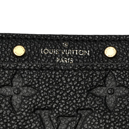 Louis Vuitton Empreinte Card Holder Black 6 of 8