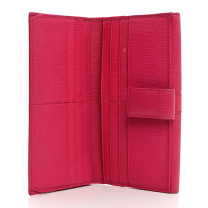 Saint Laurent Calfskin Classic Y Ligne Wallet Fuchsia 5 of 14