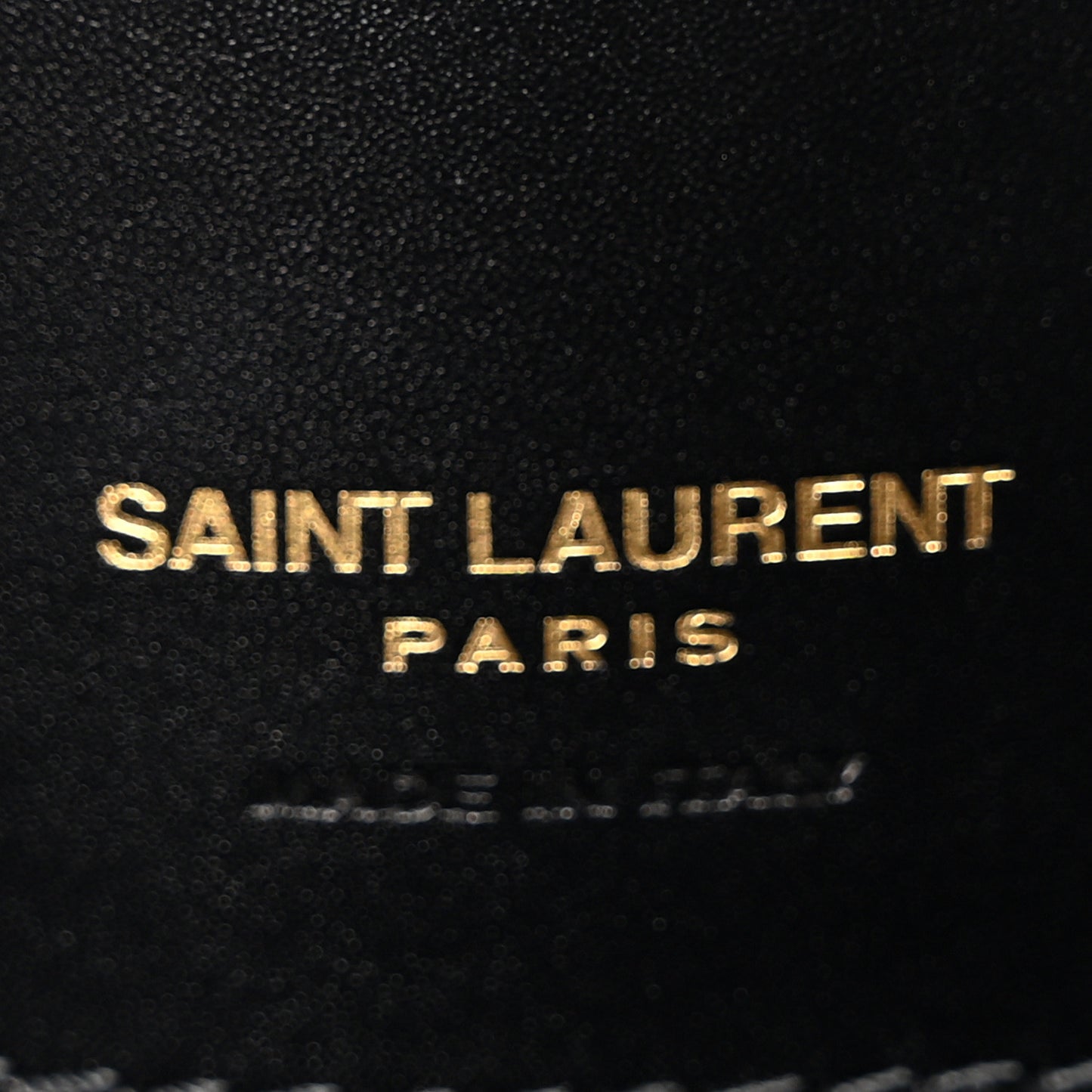 Smooth Shiny Calfskin Monogram Le 37 Bucket Bag Black