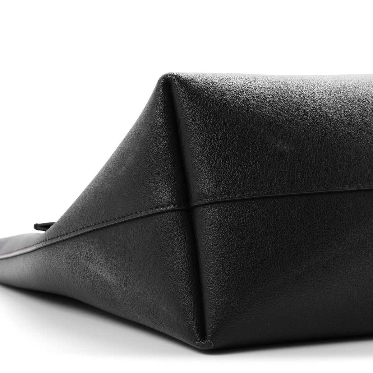 Saint Laurent Calfskin Large Shopping Tote Black 9 of 11