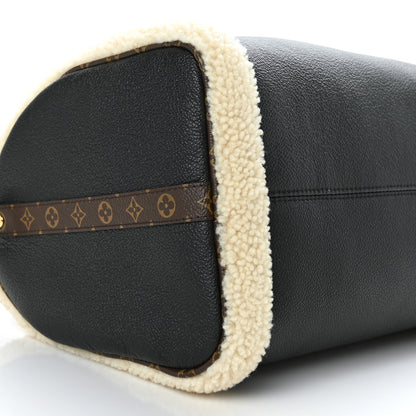 Louis Vuitton Calfskin Monogram Teddy Speedy Bandouliere 30 Black 7 of 8