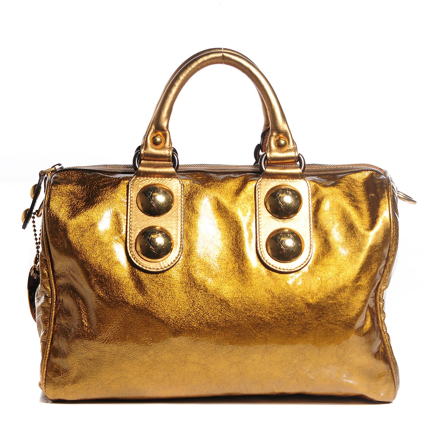 Gucci Patent Babouska Medium Boston 1 of 9