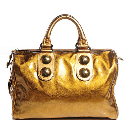 Gucci Patent Babouska Medium Boston 1 of 9