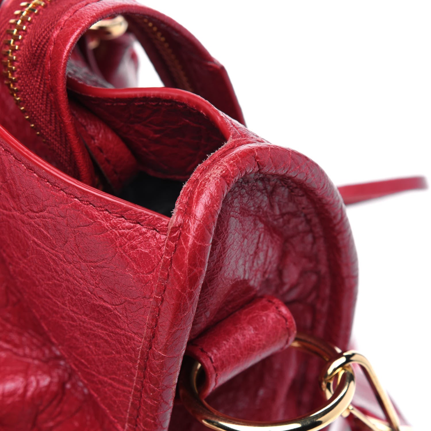 Balenciaga Agneau Classic Hardware City Rouge Sapphire 13 of 15