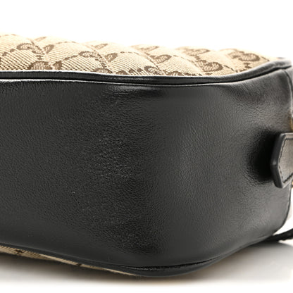 Gucci Monogram Matelasse Diagonal Small GG Marmont Chain Shoulder Bag Beige Black 10 of 11