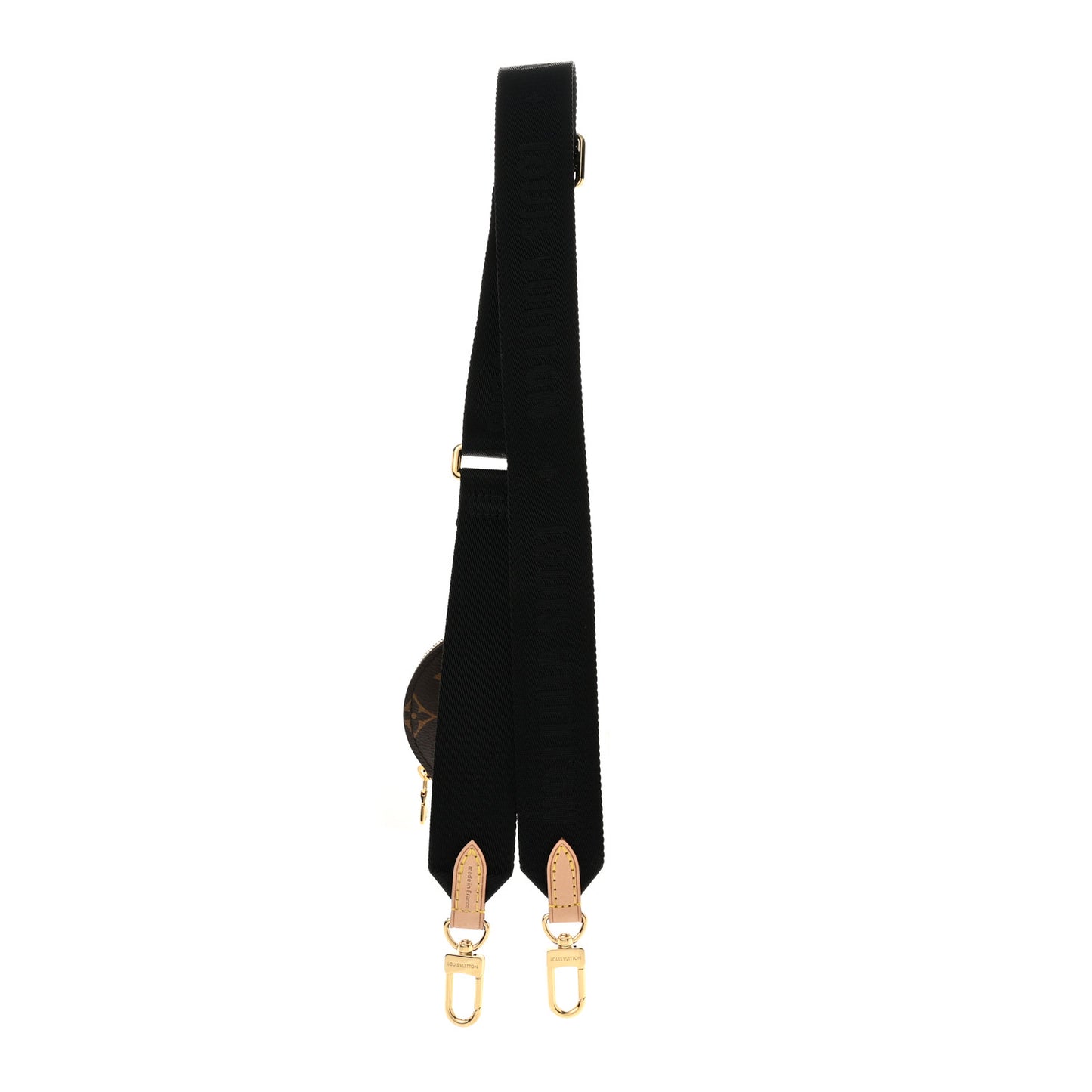 Monogram Multi Pochette Accessories Bandouliere Shoulder Strap Black