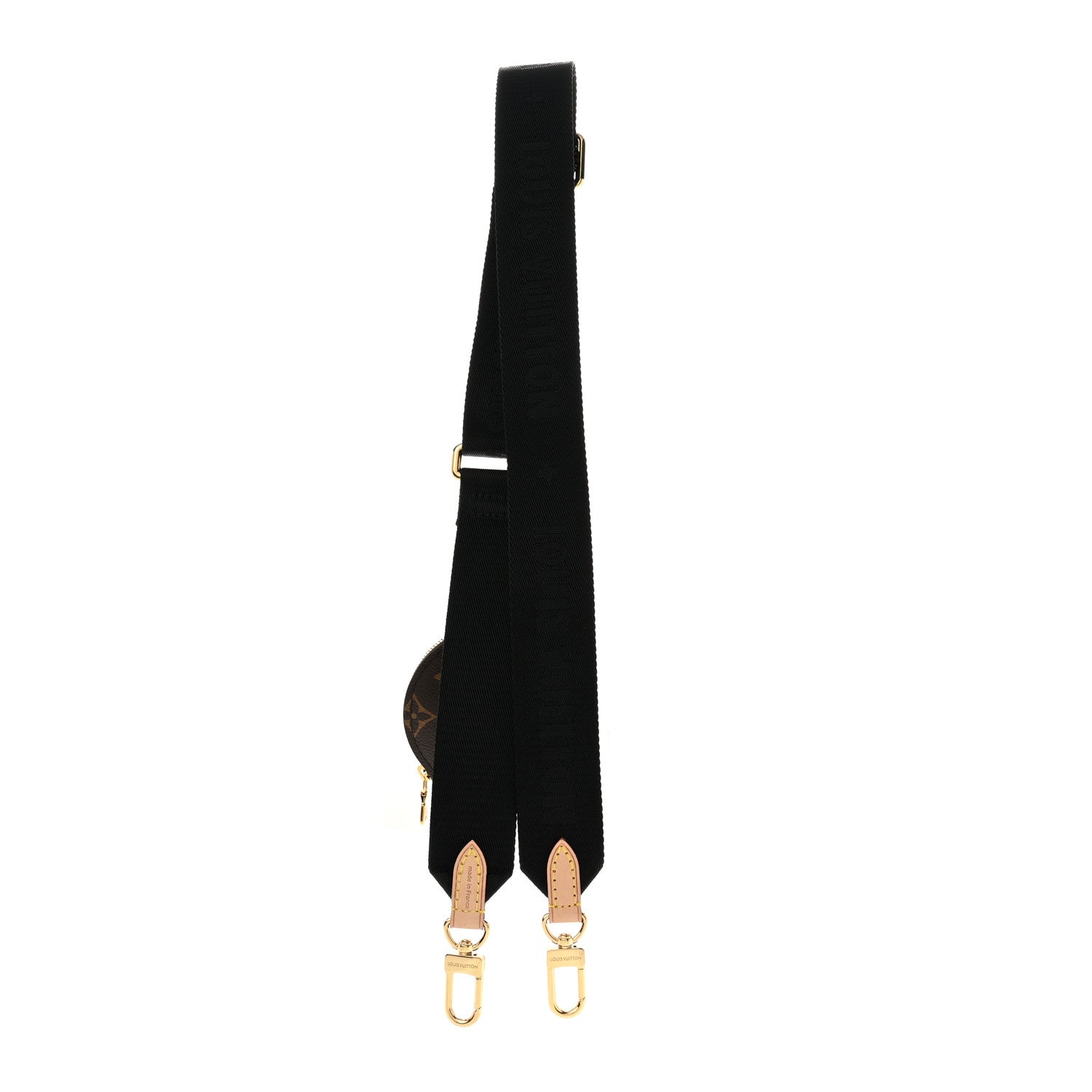 Louis Vuitton Monogram Multi Pochette Accessories Bandouliere Shoulder Strap Black 2 of 4