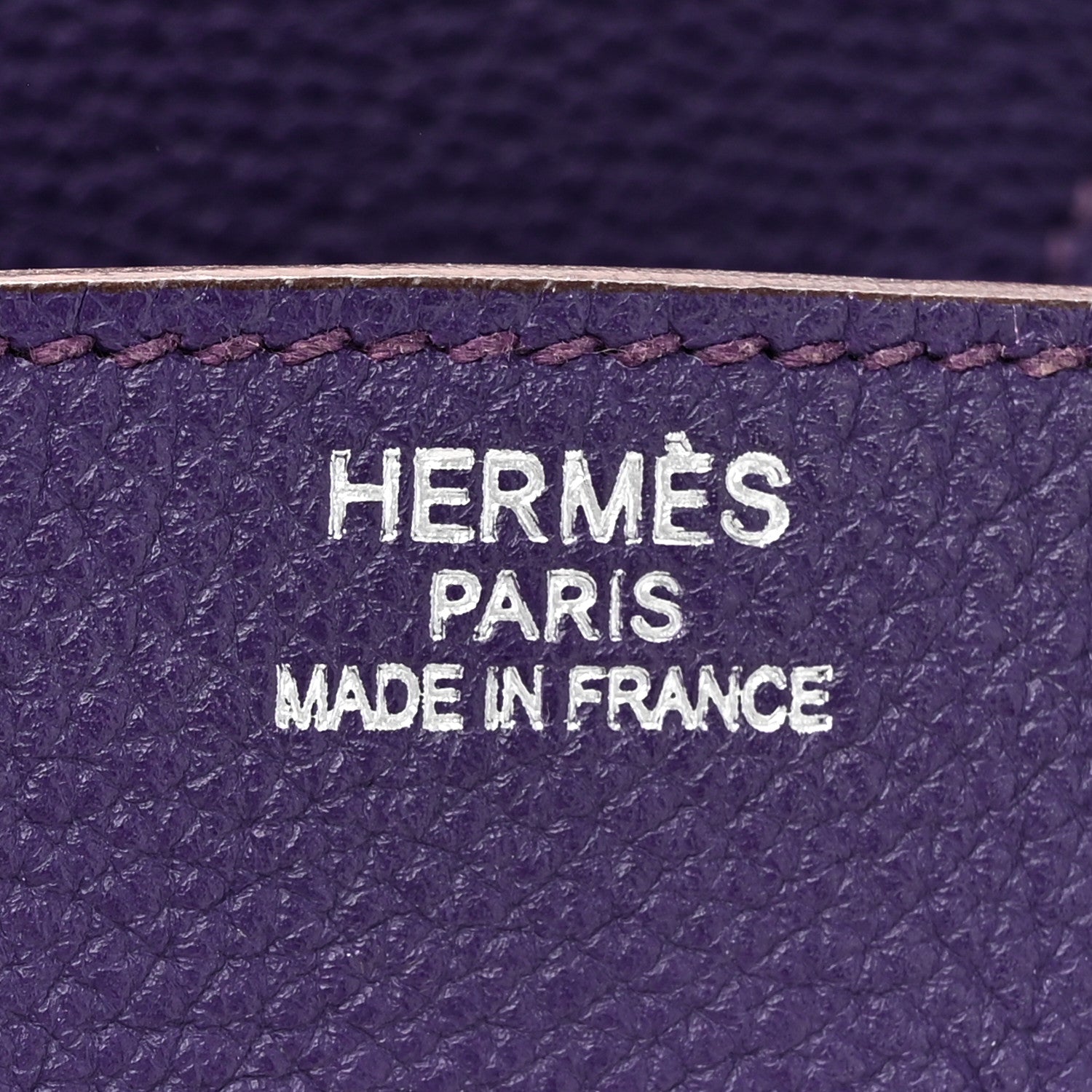 Hermes Togo Birkin 35 Iris 6 of 23