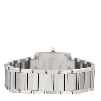 Cartier Stainless Steel 20mm Tank Francaise Quartz Watch 3 of 5