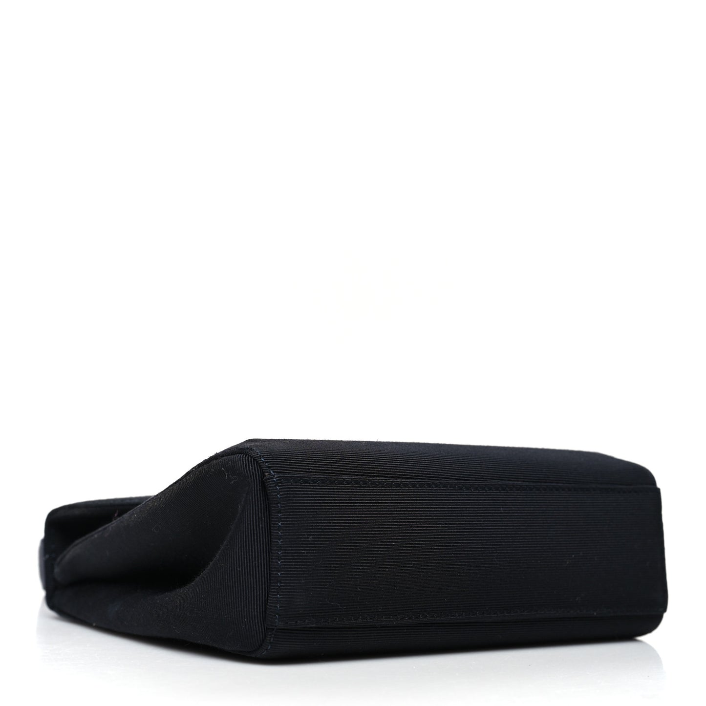 Grosgrain Mini Kelly Flap Bag Black