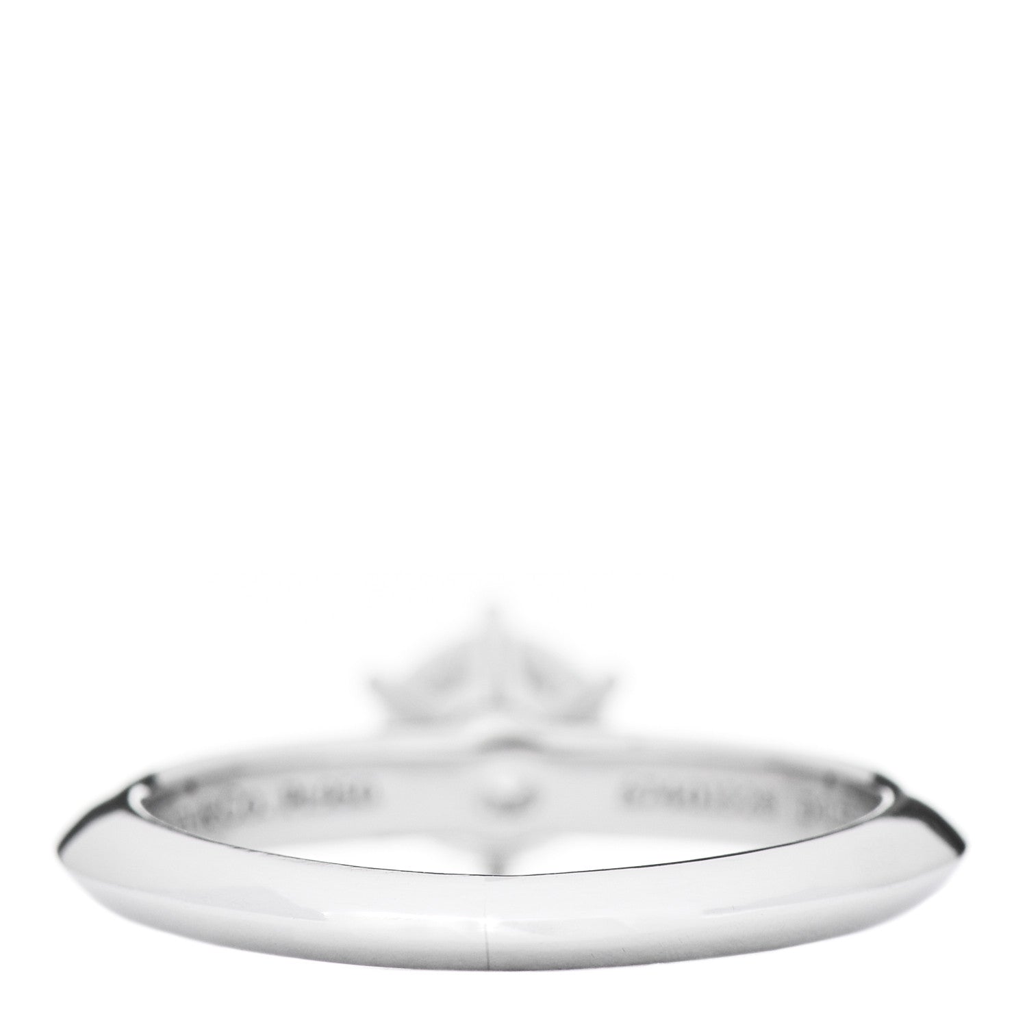 Tiffany Platinum Diamond .55ct Solitaire Engagement Ring 47 4 4 of 6