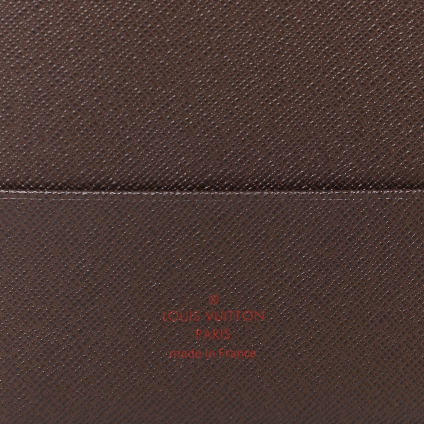Damier Ebene Large Ring Agenda Cover