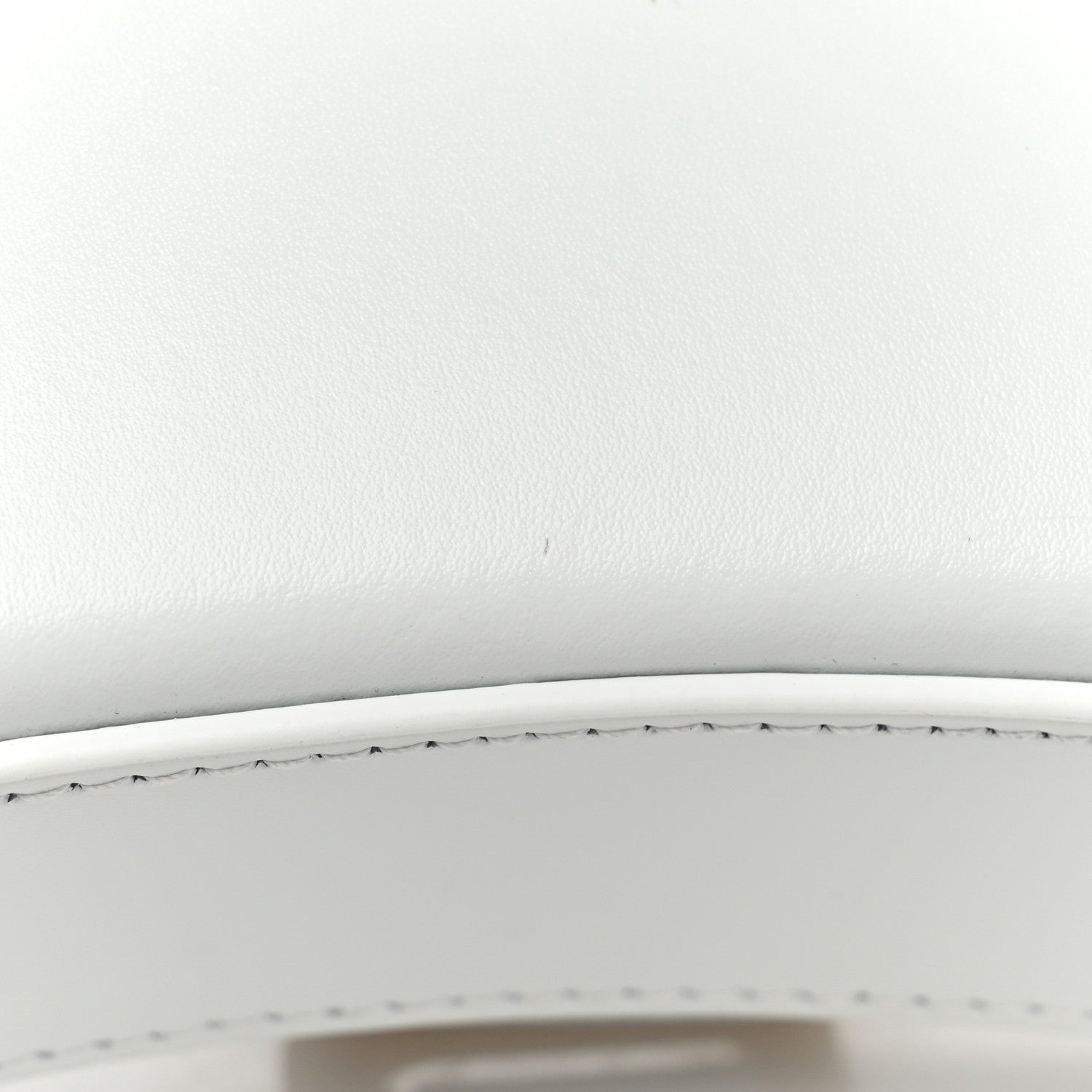 Balenciaga Shiny Box Calfskin Hourglass Chain Bag White 16 of 17