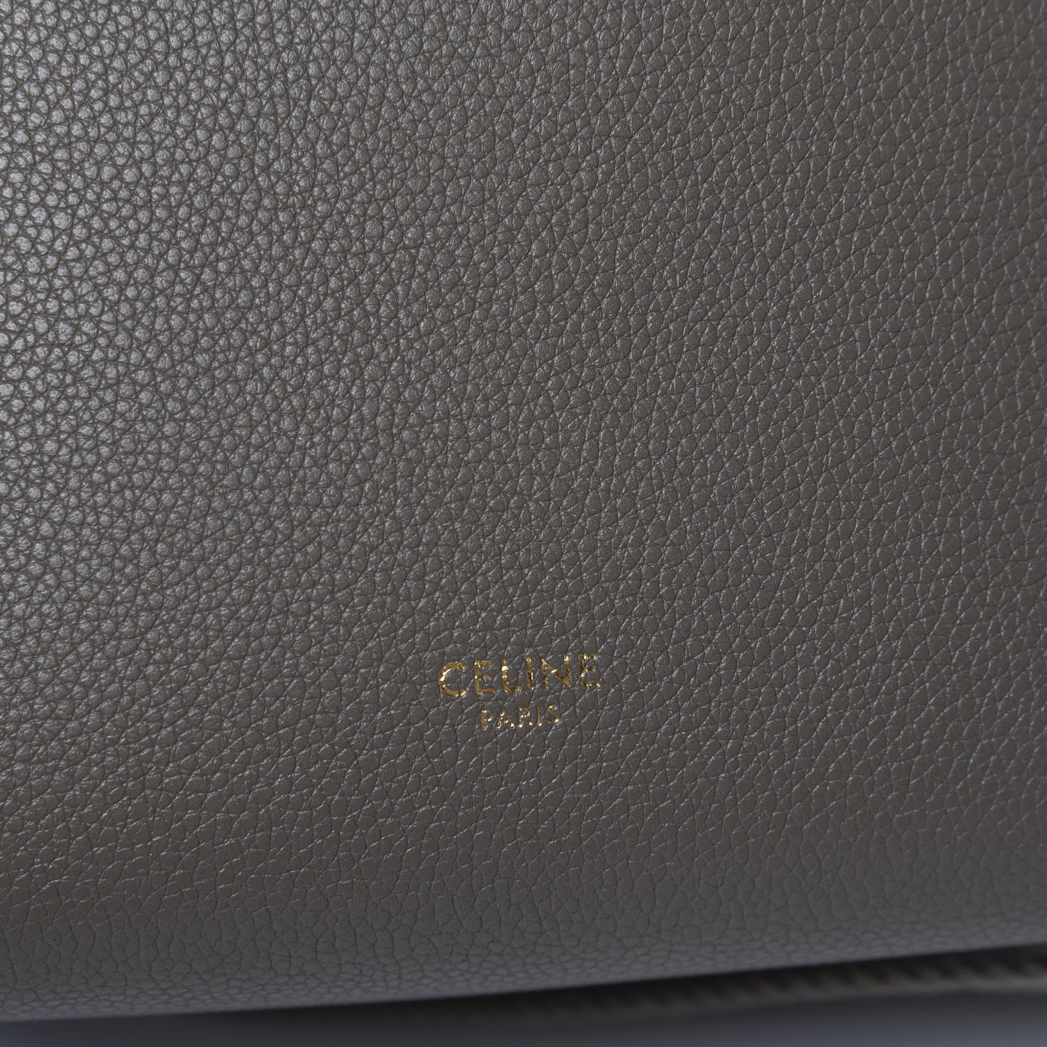 Celine Soft Grained Calfskin Small Sangle Bucket Bag Taupe 5 of 13