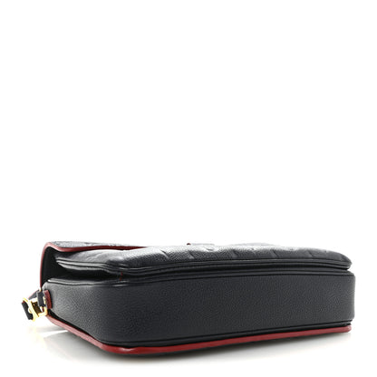 Louis Vuitton Empreinte Pochette Metis Marine Rouge 4 of 9