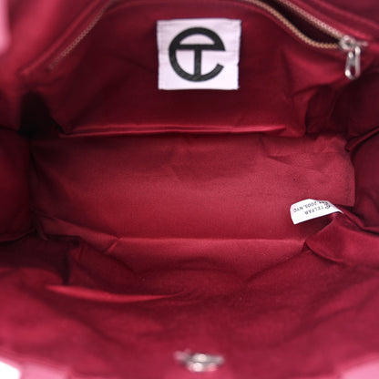 Telfar Vegan Leather Medium Shopping Bag Corned Beef 5 of 12