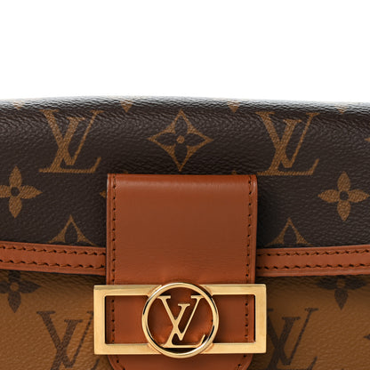 Louis Vuitton Reverse Monogram Dauphine Chain Wallet 8 of 12